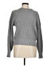 Nine West 100% Polyester Solid Gray Turtleneck Sweater Size M - photo 1