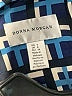 Donna Morgan Print Blue Casual Dress Size 4 - photo 7