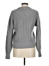 Nine West 100% Polyester Solid Gray Turtleneck Sweater Size M - photo 2