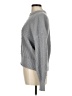 Nine West 100% Polyester Solid Gray Turtleneck Sweater Size M - photo 5