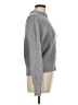 Nine West 100% Polyester Solid Gray Turtleneck Sweater Size M - photo 4