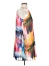 Express 100% Polyester Graphic Multi Color Pink Cocktail Dress Size XS - photo 4