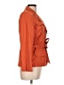 Le Suit Orange Blazer Size 10 Petite - photo 4