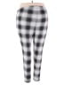 Torrid Plaid Silver Leggings Size 3X Plus (3) - photo 2