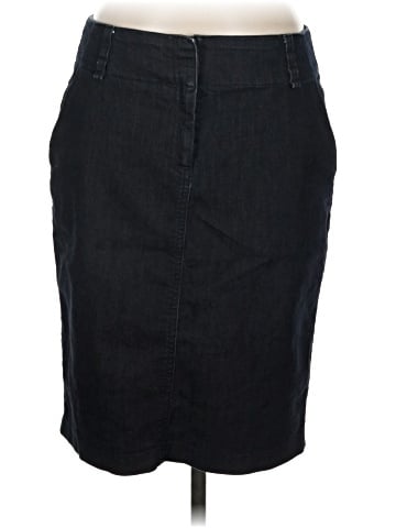 Apostrophe Denim Skirt (view 1)