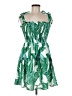 Shein 100% Polyester Tropical Green Cocktail Dress Size 6 - photo 1