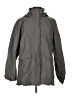 Lands' End 100% Nylon Solid Gray Raincoat Size L - photo 1