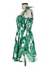 Shein 100% Polyester Tropical Green Cocktail Dress Size 6 - photo 5