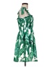 Shein 100% Polyester Tropical Green Cocktail Dress Size 6 - photo 4
