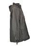 Lands' End 100% Nylon Solid Gray Raincoat Size L - photo 4