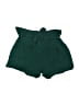 Sparkle & Fade 100% Rayon Solid Green Shorts Size 10 - photo 1
