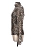 Jonathan Simkhai Metallic Silver Long Sleeve Blouse Size L - photo 5