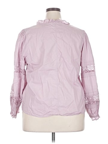 Caslon 3/4 Sleeve Blouse (view 2)