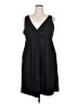 Eddie Bauer Solid Black Casual Dress Size 2X - photo 1