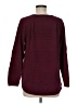 Karen Scott 100% Cotton Burgundy Pullover Sweater Size M - photo 2