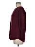 Karen Scott 100% Cotton Burgundy Pullover Sweater Size M - photo 5