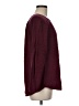 Karen Scott 100% Cotton Burgundy Pullover Sweater Size M - photo 4