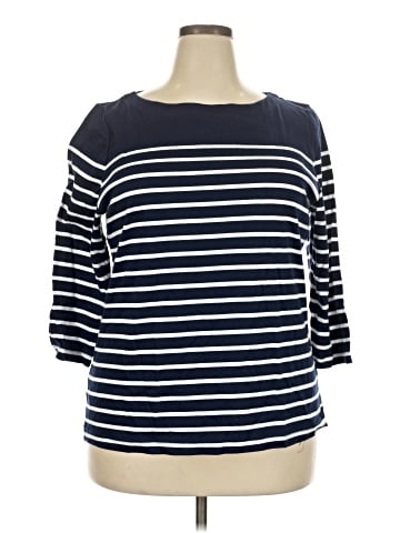 Croft & Barrow 3/4 Sleeve T-Shirt (view 1)