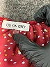 Olivia Grey 100% Polyester Burgundy 3/4 Sleeve Blouse Size XXL - photo 7