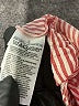 Old Navy 100% Cotton Stripes Red Long Sleeve Button-Down Shirt Size L - photo 8