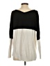 Victoria's Secret Color Block Black Pullover Sweater Size S - photo 2