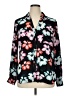 Candie's 100% Polyester Floral Black Long Sleeve Blouse Size XL - photo 1