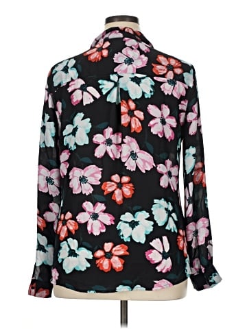 Candie's Long Sleeve Blouse (view 2)