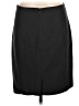 Aqua Solid Black Casual Skirt Size 12 - photo 2