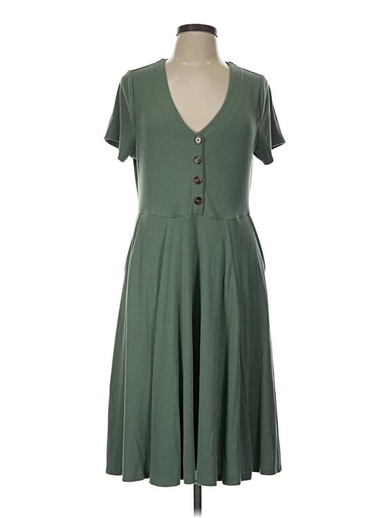 Pre-owned Torrid Casual Dress In Green
