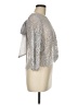 Maniju Silver 3/4 Sleeve Top Size M - photo 4