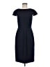 J.Crew 100% Wool Solid Blue Casual Dress Size 6 (tall) - photo 1