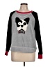 Kensie Graphic Gray Sweatshirt Size L - photo 1