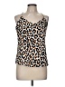 J.Crew Factory Store 100% Polyester Brown Tank Top Size 8 - photo 1