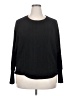Simply Vera Vera Wang Solid Black Pullover Sweater Size XXL - photo 1