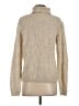 L.L.Bean Metallic Tan Turtleneck Sweater Size M - photo 2