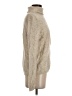 L.L.Bean Metallic Tan Turtleneck Sweater Size M - photo 4