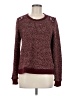 Miss Me Tweed Burgundy Pullover Sweater Size S - photo 1