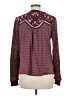 Miss Me Tweed Burgundy Pullover Sweater Size S - photo 2