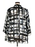 JM Collection 100% Polyester Gray Kimono Size 1X - photo 2