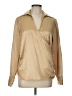 Willi Smith Tan Long Sleeve Blouse Size L - photo 1