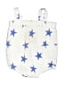 Aden + Anais White Overall Shorts Size 6-9 mo - photo 2