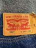 Levi's 100% Cotton Blue Denim Shorts Size 34 waist - photo 3