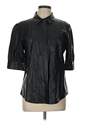 Tyler Boe Faux Leather Top (view 1)