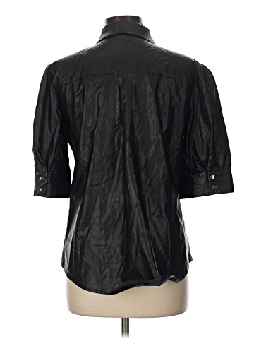 Tyler Boe Faux Leather Top (view 2)
