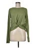 Zobha Green Long Sleeve Top Size M - photo 1