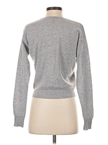 Aqua Cashmere Pullover Sweater (view 2)