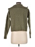 Pink Rose Green Pullover Sweater Size M - photo 2