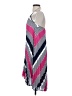 Max and Cleo 100% Polyester Chevron-herringbone Stripes Blue Pink Casual Dress Size XS - photo 5