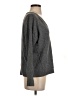 Lucky Brand Solid Gray Pullover Sweater Size S - photo 4