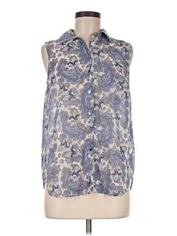 H&M Sleeveless Button-Down Shirt (view 1)